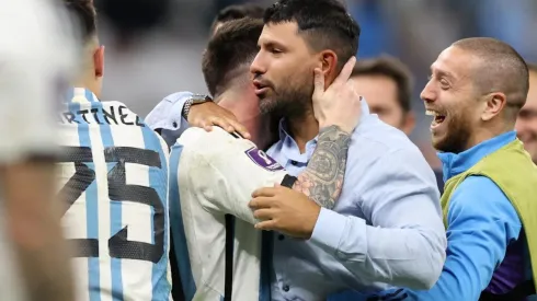 El tremendo regalo de Messi a Agüero tras la clasificación de Argentina a la final