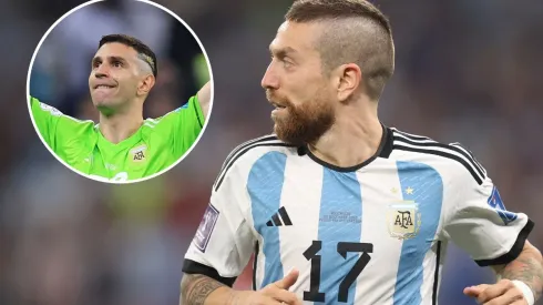 La picante respuesta de Papu Gómez a Dibu Martínez tras la clasificación de Argentina a la final