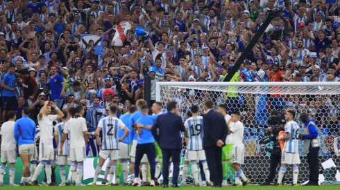 La hinchada de la Selección Argentina se hace sentir en Qatar