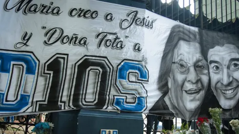 Doña Tota, presente en una de las canciones de la hinchada argentina en Qatar 2022