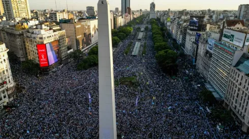 Fans Watch Argentina v Croatia in Buenos Aires - FIFA World Cup Qatar 2022