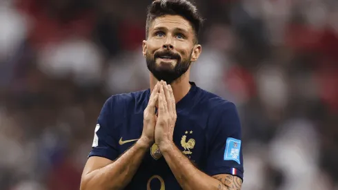 Olivier Giroud, uno de las figuras de Francia en la Copa del Mundo 2022
