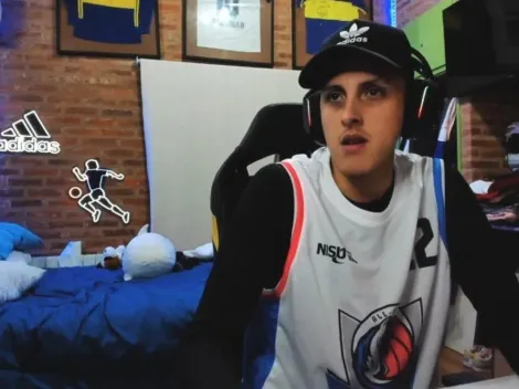 Está totalmente loco: Joaco López cumplió su promesa y se tatuó a exjugador de Boca