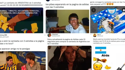 Las redes sociales estallaron de memes por la demanda de la camiseta actualizada de la Selección Argentina