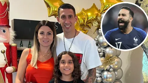 Jorgelina Cardoso, esposa de Di María, le responde a Adil Rami.