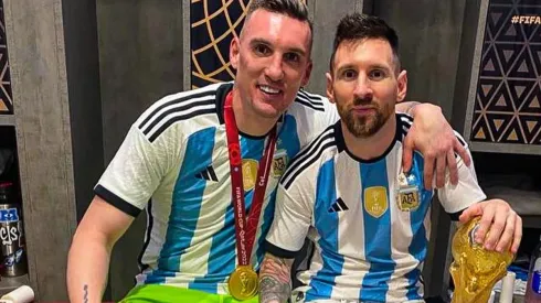 Armani reveló cómo fue la arenga de Messi antes de la final: "Te llega al corazón"
