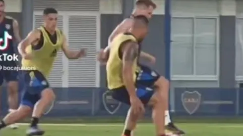 VIDEO | La gambeta en la práctica de Boca que enloqueció a los hinchas