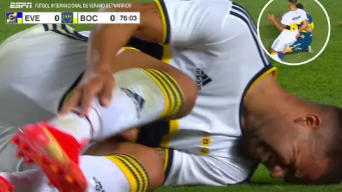 VIDEO | Aunque usted no lo crea: Riquelme y un patadón a Weigandt en pleno Boca - Everton
