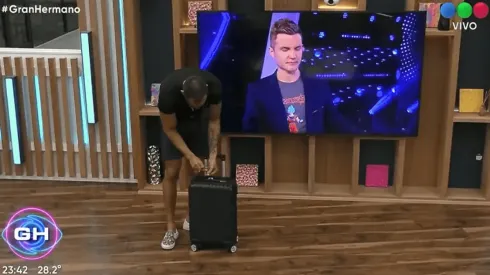 Maxi, el encargado de dar la noticia de la habilitación de la "fulminante".