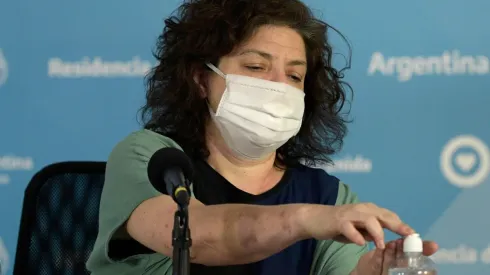 Carla Vizzotti, ministra de Salud de la República Argentina.