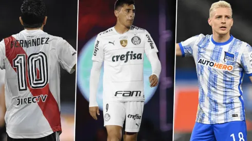 Nacho Fernández, Merentiel y Ascacíbar llegaron al fútbol argentino.