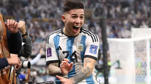 Enzo ya la rompe en Inglaterra.