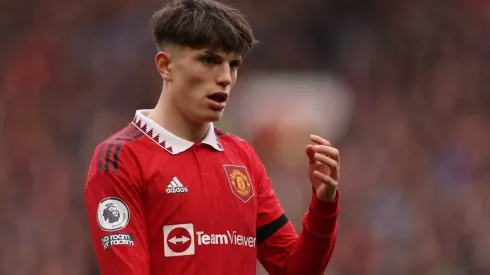 Alejandro Garnacho es una de las promesas del Manchester United.