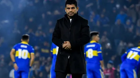 Ibarra sorprende: Pol Fernández fue suplente en la práctica de Boca