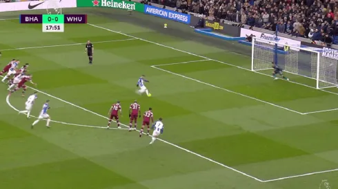 VIDEO | MacAllister le metió un gol de penal a un arquero francés