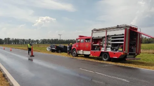 El accidente se produjo en la ruta 5.