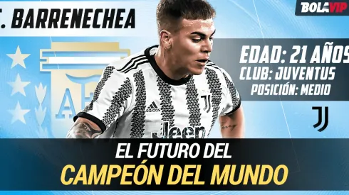 El argentino que fue comparado con Pogba y pide pista en Juventus: quién es Enzo Barrenechea