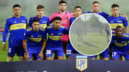 VIDEO | De ser titular en Boca a entrenarse solo en su barrio