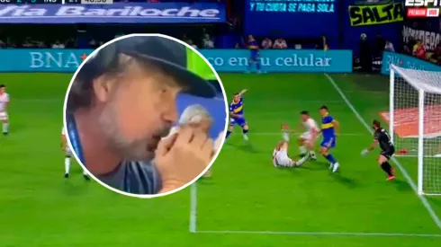 VIDEO | "Marcan para la m...": el enfurecido relato de Mollo en la derrota de Boca