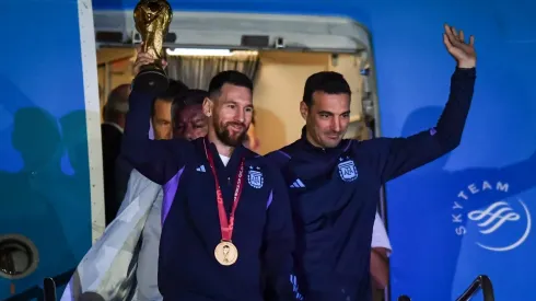 Sin vueltas: la frase de Scaloni sobre si Messi jugará el próximo Mundial