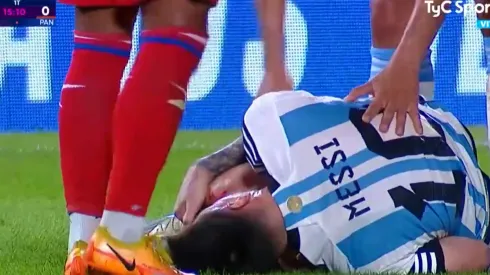 Lionel Messi, envuelto en un gran dolor.
