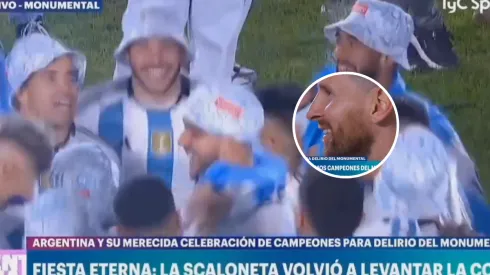 VIDEO | Los jugadores de la Selección cantaron contra Francia y así reaccionó Messi