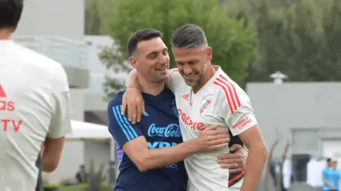 ¿Cómo terminó la Selección Argentina vs. River y cuáles fueron las formaciones?