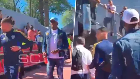 VIDEO | Advíncula y un "reto" a Alan Varela en la previa de Boca-Barracas: "Agrandado de m..."