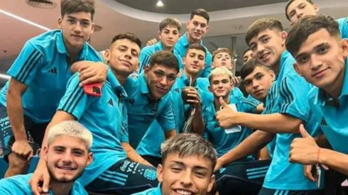 Jugadores de la Selección Argentina Sub 17