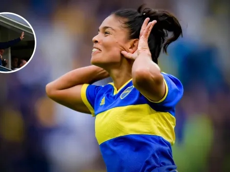 VIDEO | Gaitán hizo un gol en el Superclásico, se lo dedicó a Riquelme y así reaccionó el vice de Boca