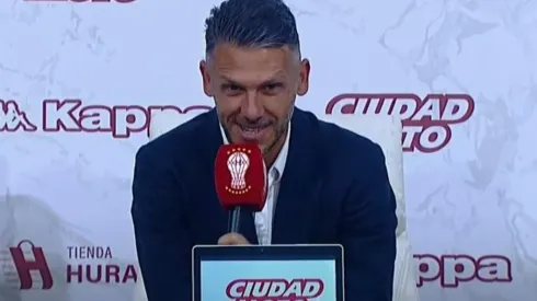 VIDEO | Demichelis cruzó a un periodista en conferencia: "Sé lo que vos declarás"