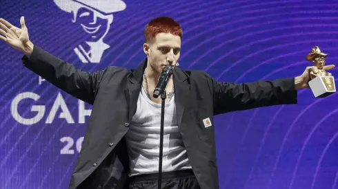 Wos, el más ganador de los Premios Gardel 2022.