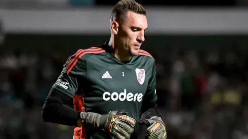 Franco Armani, el que más minutos suma en River.