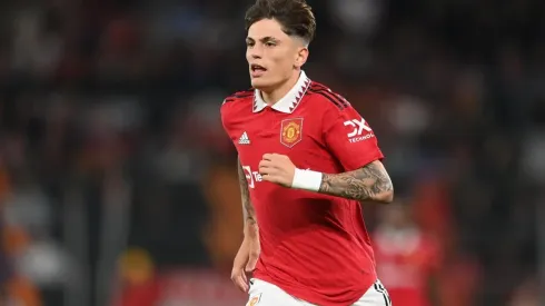 Alejandro Garnacho en Manchester United