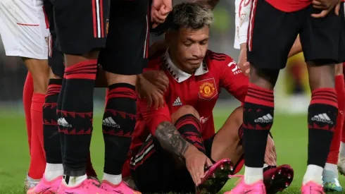 El entrenador de Manchester United se refirió a la lesión de Lisandro Martínez
