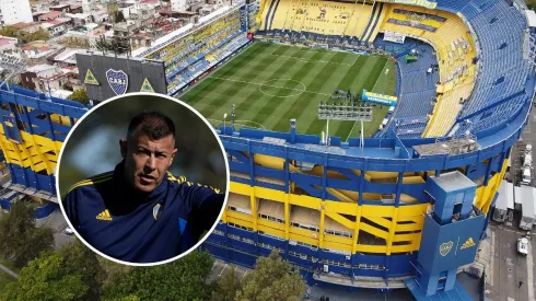 De punta en blanco: el cambio de look que tuvo Almirón antes de su primer partido en La Bombonera