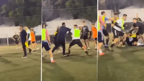 VIDEO | El Chapu Martínez, a las piñas con otro influencer que lo pateó en el piso: "Sos un enfermo"