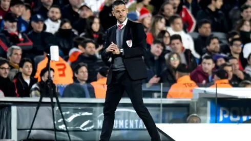 Martín Demichelis ya piensa en el partido del domingo.