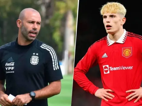 ¿Se complica la participación de Alejandro Garnacho?