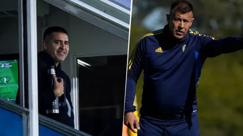 Contundente: los 3 objetivos que se plantearon Riquelme y Almirón para el futuro de Boca