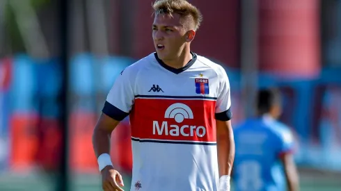 Mateo Retegui con la camiseta de Tigre.