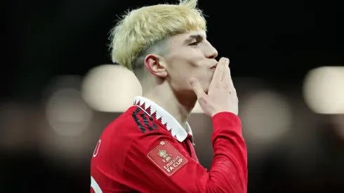 "Es Cristiano Ronaldo": el retoque estético de Garnacho que causó furor en las redes