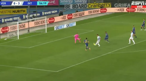 La fenomenal definición de Lautaro Martínez.