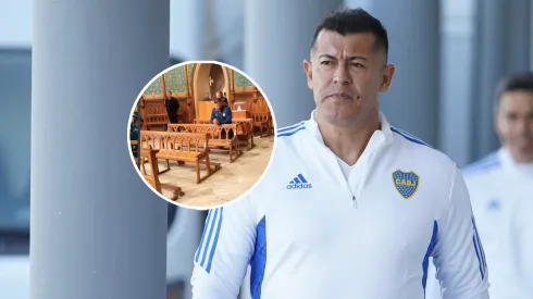 El DT de Boca sorprendió a todos con una imagen viral en redes sociales.