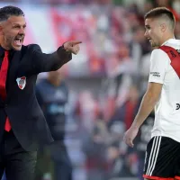 \'Tuvo agallas\': la contundente frase de Demichelis sobre Palavecino y la polémica del Superclásico