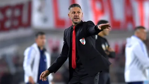 Martín Demichelis dirigió su primer Superclásico en el Monumental.