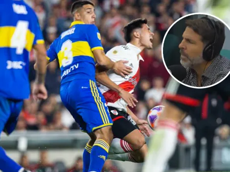 Los tres argumentos de Toti Pasman para explicar que no debió cobrarse penal para River en el Superclásico
