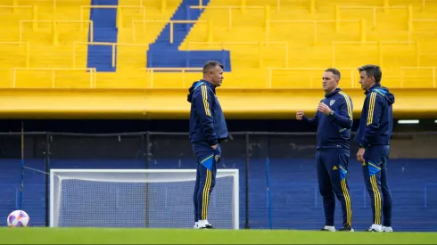 Jorge Almirón en La Bombonera