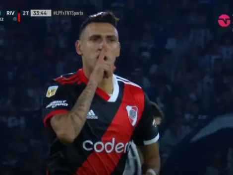 VIDEO | El fuerte gesto de Matías Suárez a la hinchada de Talleres tras su gol