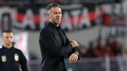 Demichelis, un tanto enojado tras la derrota de River.